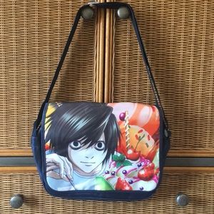 L from Death Note Messenger bag